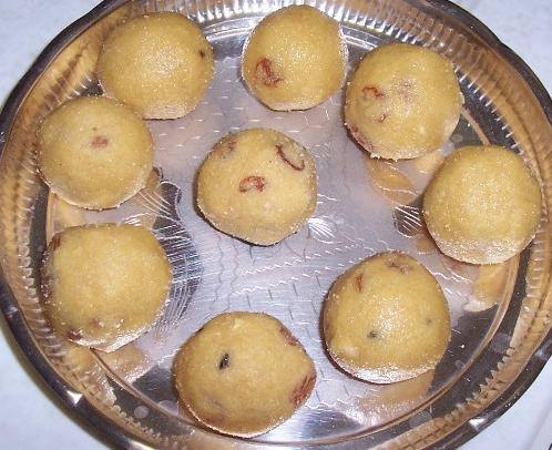Besan Laddu, receta india